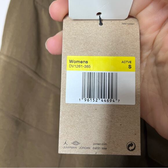 Jordan Light Olive Green High Waist Cargo Pants - Size S - Picture 8 of 15